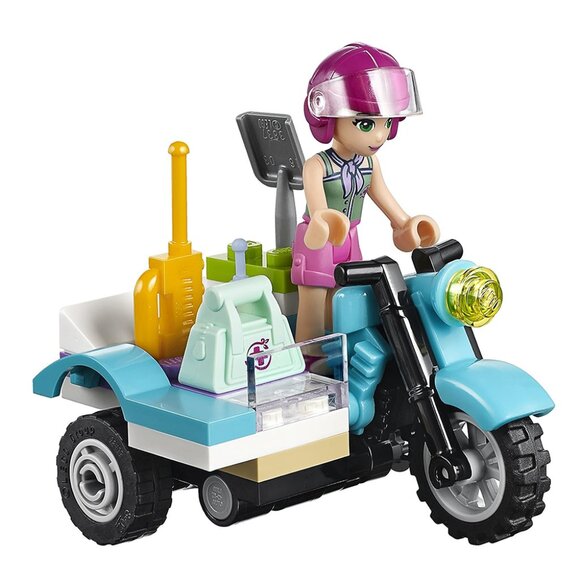LEGO Friends 41032 – First Aid Jungle Bike (Retired Set) – Complete w/ Instructi - Picture 4 of 6